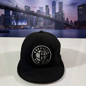 New Era Vintage Brooklyn Nets Embroidered Hat